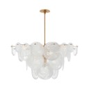Loft Industry Modern - Shine Discs Chandelier V3